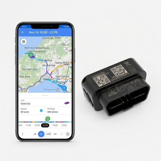 ROMGPS OBD Plug & Play Vehicle Tracker